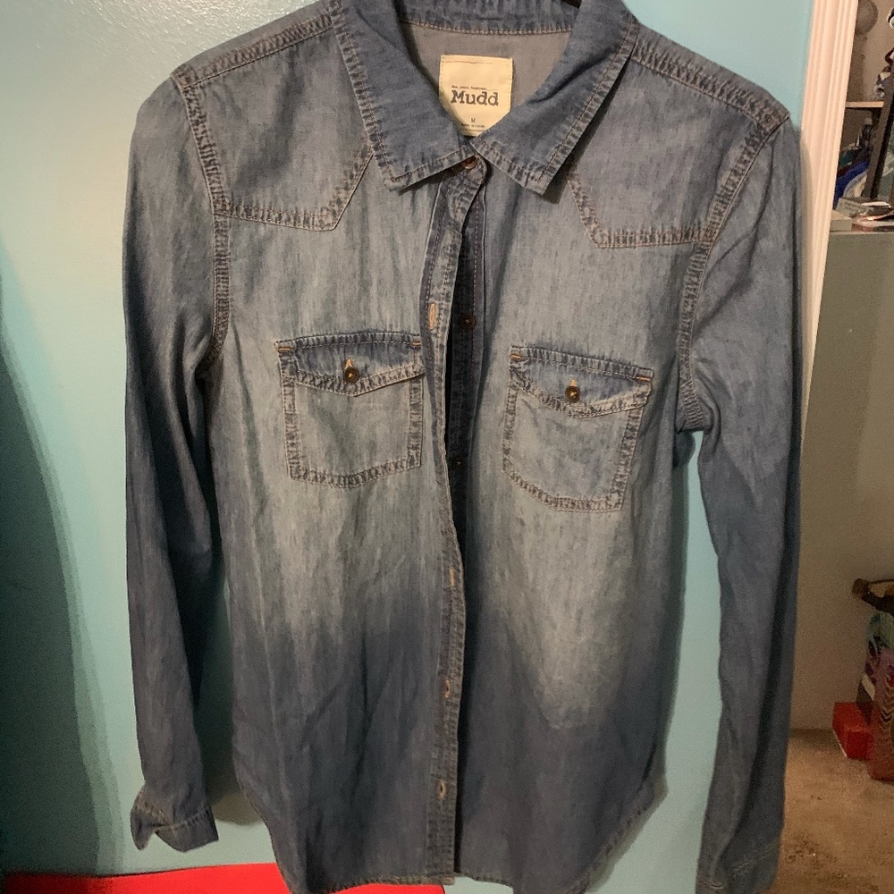 Mudd Button-down Top